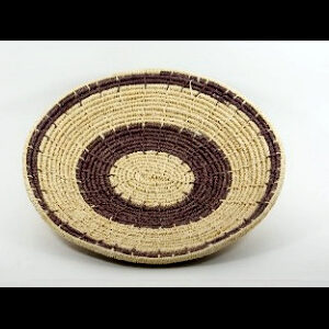 Panera Waorani Artesanal Natural 2 circulos Marrones