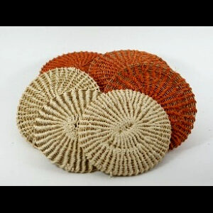 Paneras Waorani Artesanales colores natural y Rojo