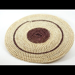 Panera Waorani Artesanal Natural y Marrón