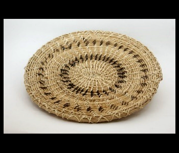 Panera Waorani Artesanal Natural entretejido tonos marrón