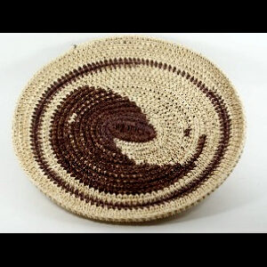 Panera Waorani Artesanal Natural onda marrón