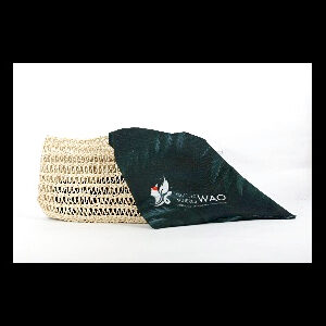 Buff cubre boca diseño hojas y rostro Waorani