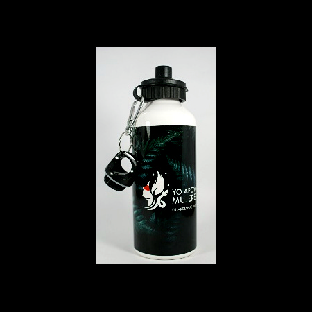 Toma todo o cubre botella con estampado apoyo mujeres Waorani